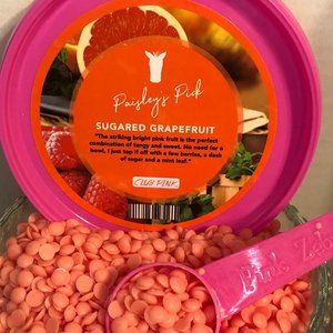 Paisley's Sugared Grapefruit Pink Zebra Sprinkles